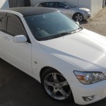 Toyota Altezza – full white carbon fibre wrap