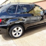 BMW X5 colour coding, wheels refurb & window tinting