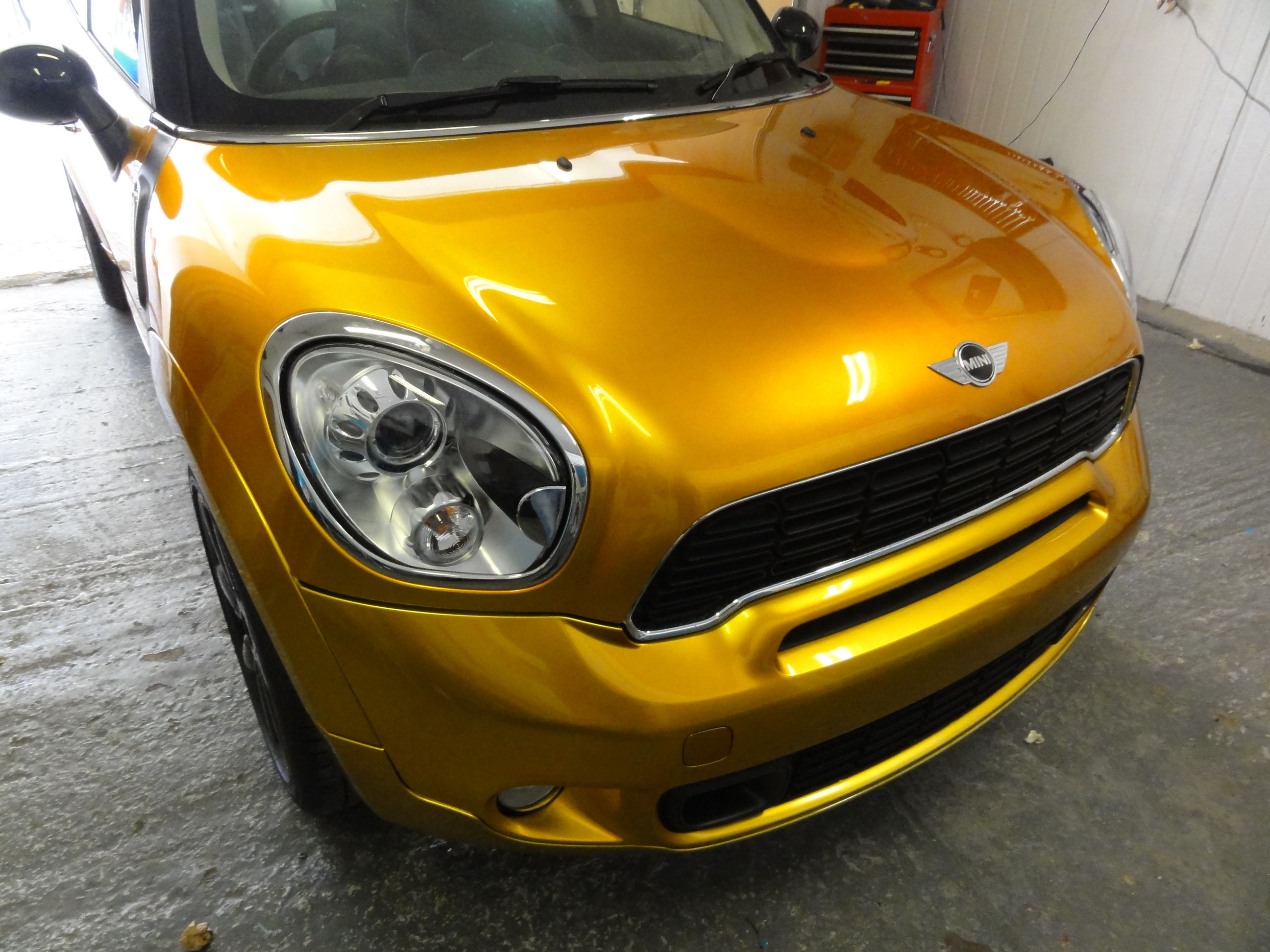 RT-Performance - Gold mini base colour for a candy paint coat