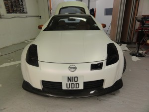 Nissan vinyl wrap in Wembley