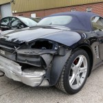 porsche boxter s bumper repair