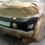 Range Rover Sport bumper respray