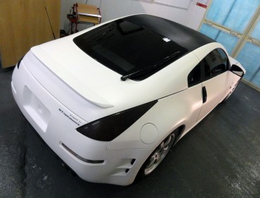 350z matte white exterior tuning