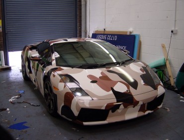 Full Lamborghini gallardo wrap