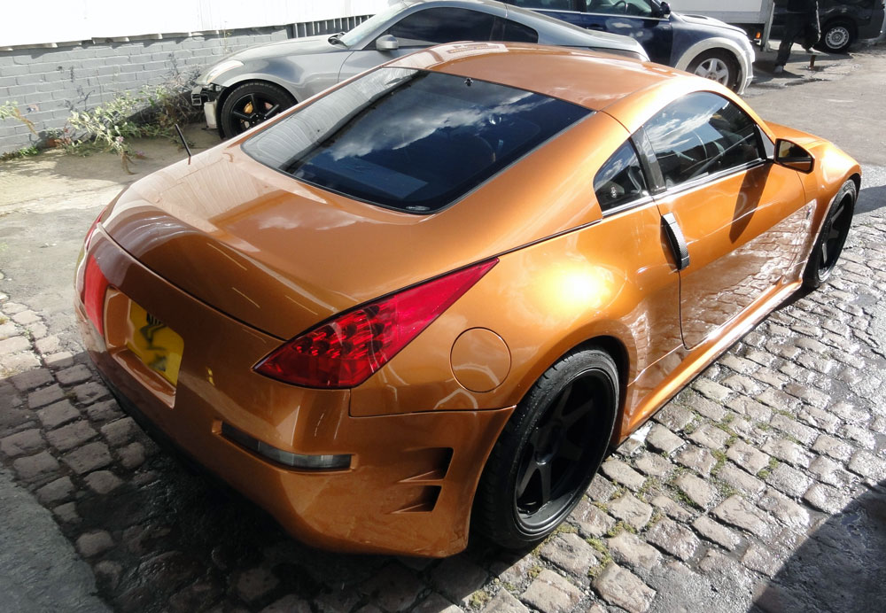 Nissan-350z-orange-london-body-shop