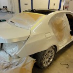 bmw seria 5 e60 m5 accident repair at rt performance