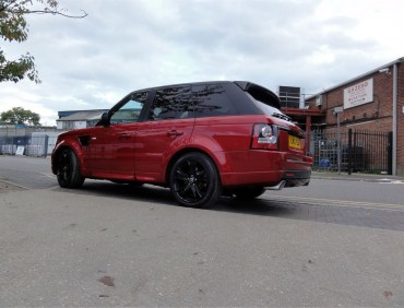 Body kit Range Rover installation