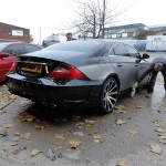 mercedes cls body work garage