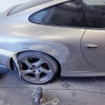 porsche 996 accident repair at rt performance