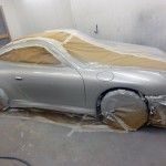 porsche 996 respray car